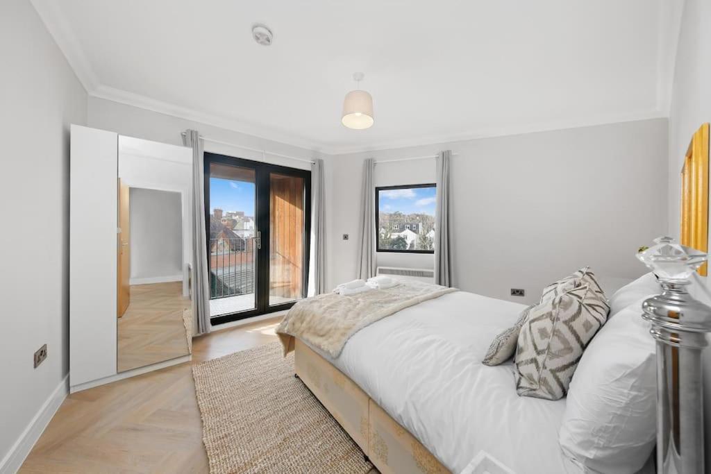 3Bed Penthouse 10Min To Wimbledon Tennis Courts Londra Exterior foto
